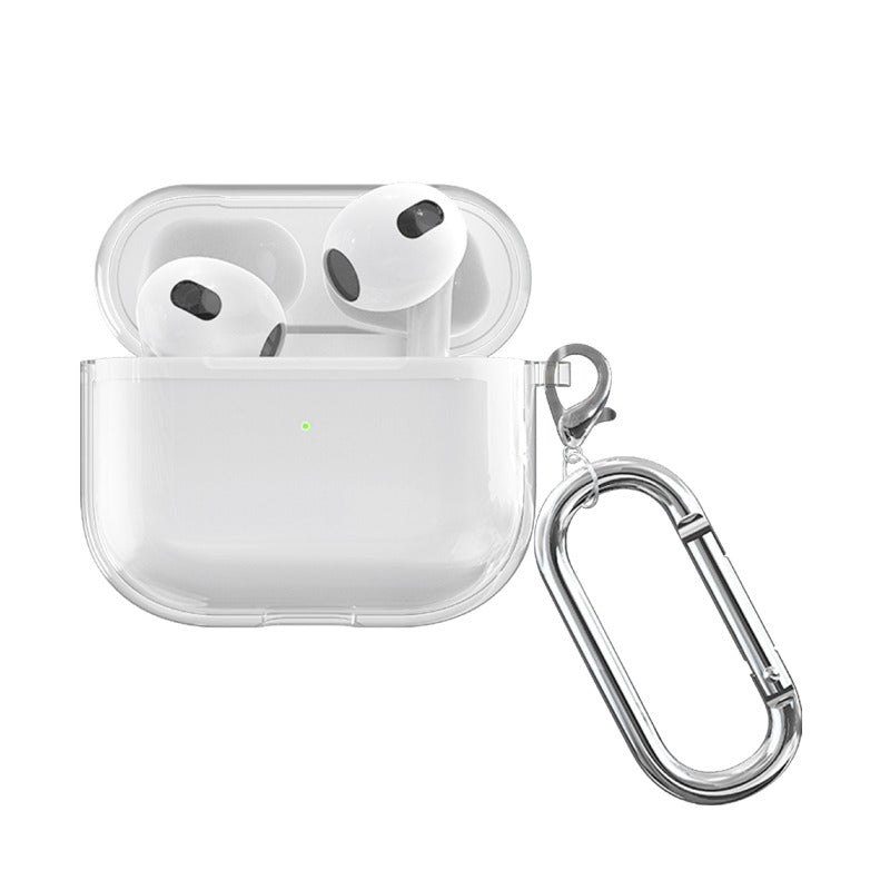 RockRose Full Body Protective Clear TPU Case for AirPods 3 Stylish Protection & Durability