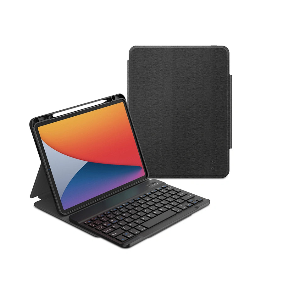 WiWU Protective Keyboard Case For iPad Pro 13-inch 2024 Arabic Keyboard - Black