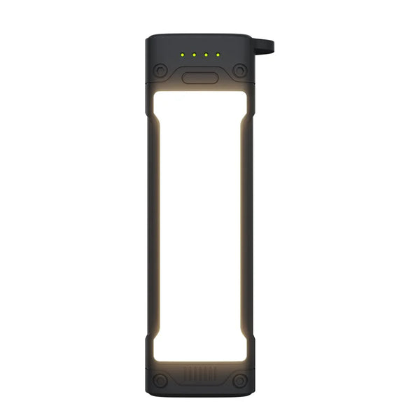 Goui 20000 mAh Torch Power Bank with Integrated Torch Light – High-Capacity Portable Charger for Device , Charging Compact Design for On-the-Go Power Anytime, Anywhere - Black